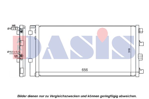 AKS DASIS kondensatorius, oro kondicionierius 492004N
